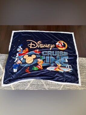 Disney Cruise Line Throw Blanket